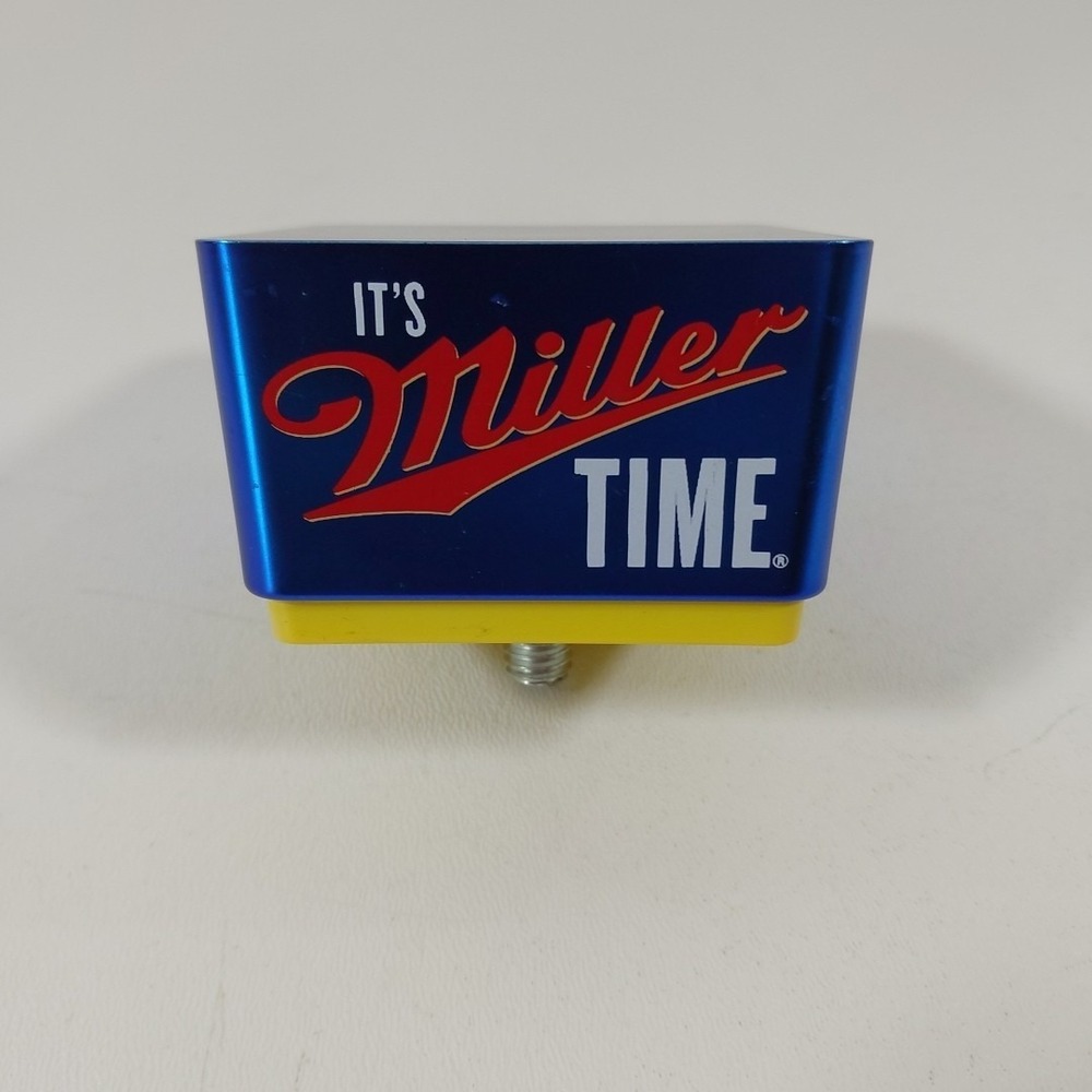 "It's Miller Time" Topper Tap Handle Knob